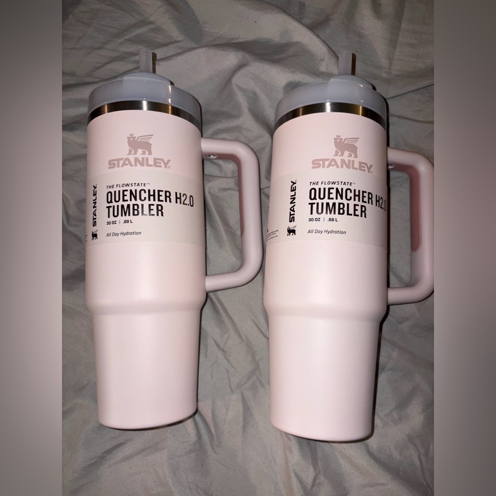 One Stanley Blush Quencher Tumbler Set